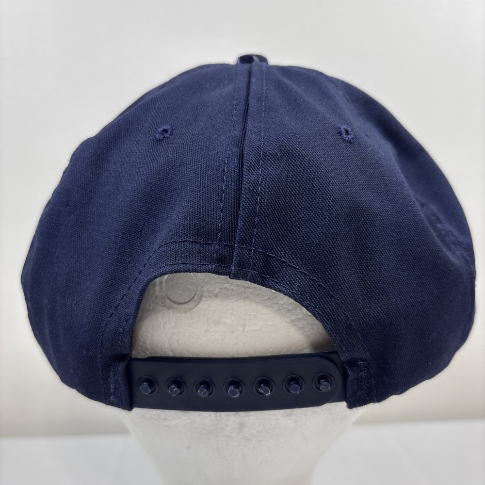Vintage United We Stand American Flag Trucker Retro StrapBack Hat Cap Made USA - Picture 3 of 9
